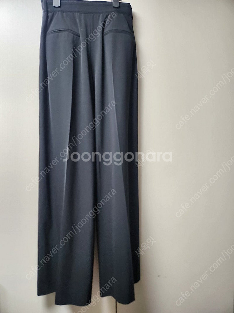 마인 여름 백밴딩 블랙팬츠 새상품 (한섬 타임 랑방 더...--9