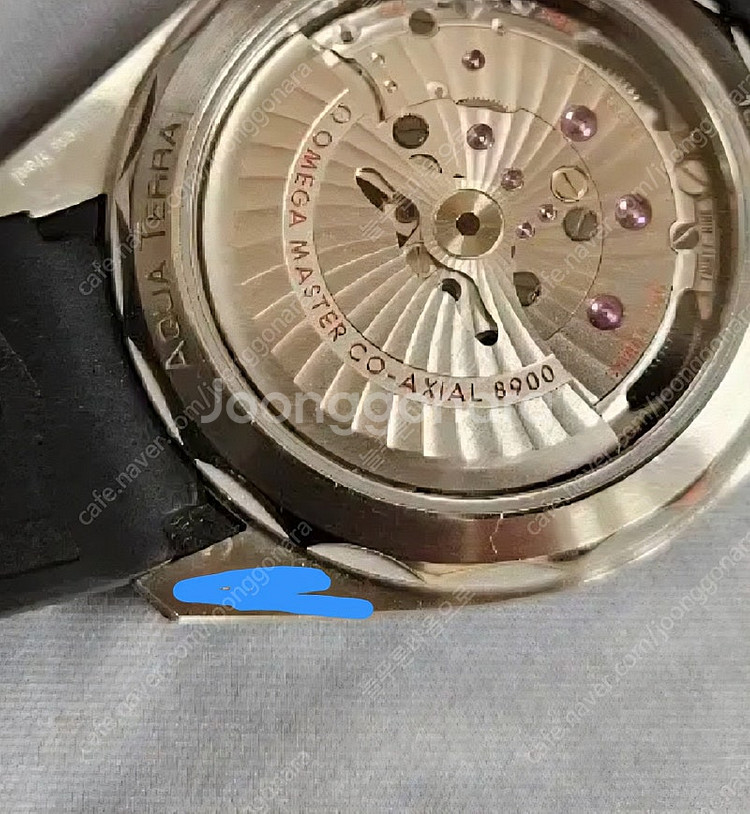 오메가 아쿠아테라 신형 검판(부산) 41mm--1