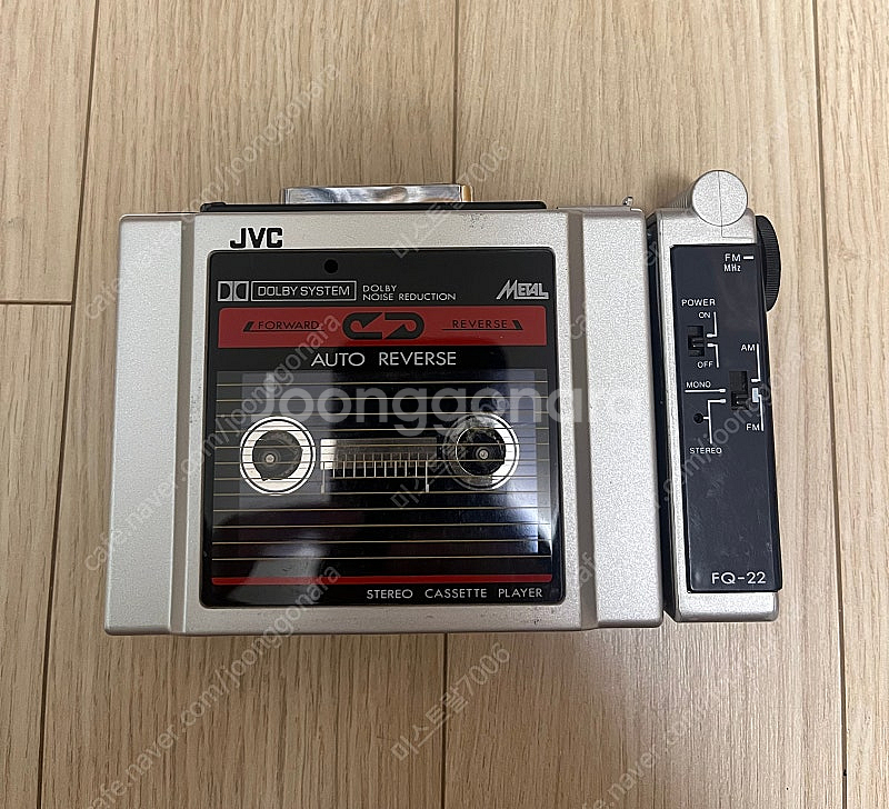 워크맨 JVC CQ-22 카세트 플레이어 & 라디오 유...--0