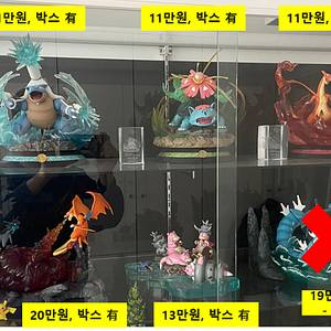 포켓몬스터 피규어, 레진 판매