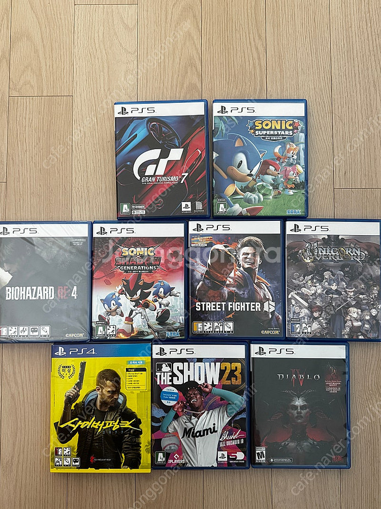 Ps5 타이틀 땡처리 합니다!!--0