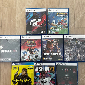 Ps5 타이틀 땡처리 합니다!!