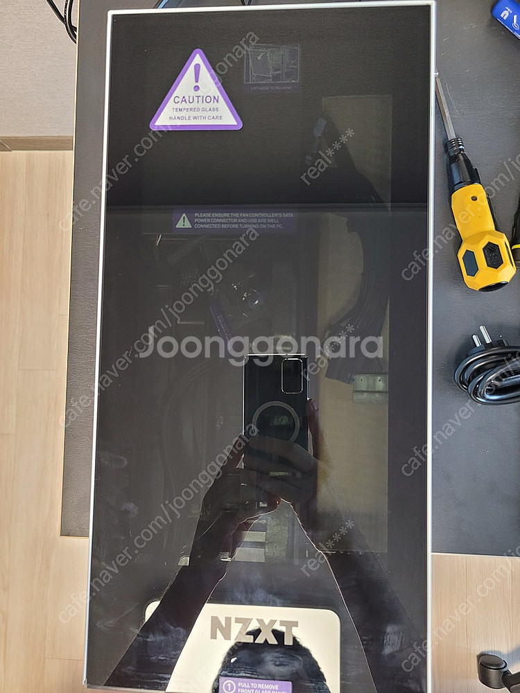 nzxt h1 v2 케이스 화이트--1