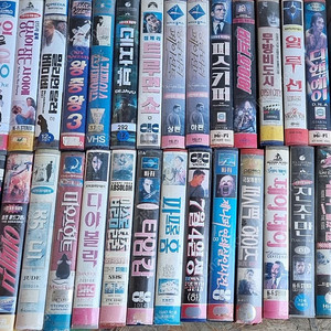 외국영화 VHS테이프 30개 일괄판매
