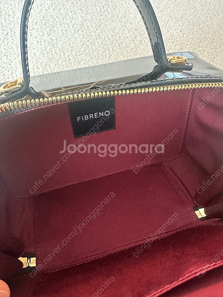 피브레노 베이비 비비 스퀘어 백 페이던트 블랙 새상품/...--5