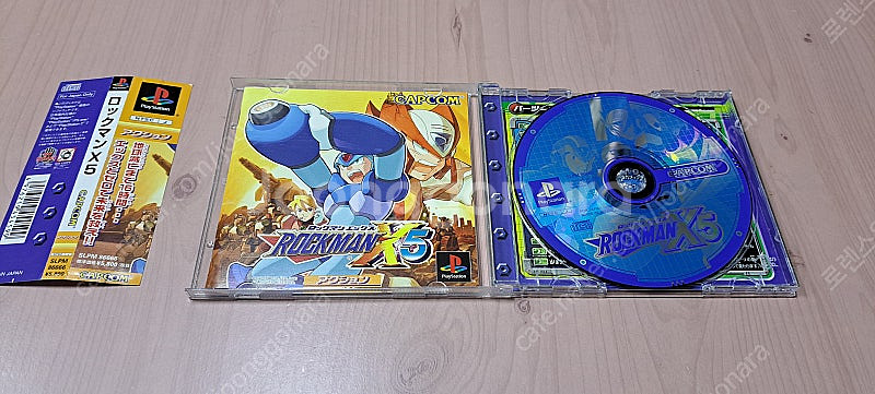PS1 플스1 록맨X5 일판--1