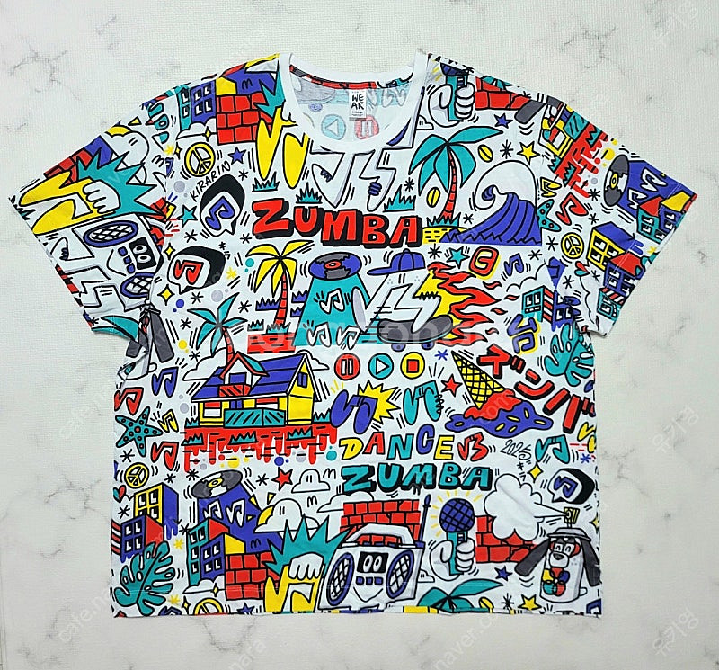 일본 줌바 티셔츠--0
