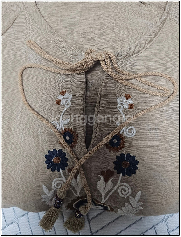 여성 블라우스 아이보리 [66]--3