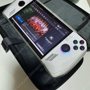로그 엘라이 로갈리 ROG ally 512G+스컬앤코 그립케이스+스컬앤코 케이스+베이스어스 도킹스테이션