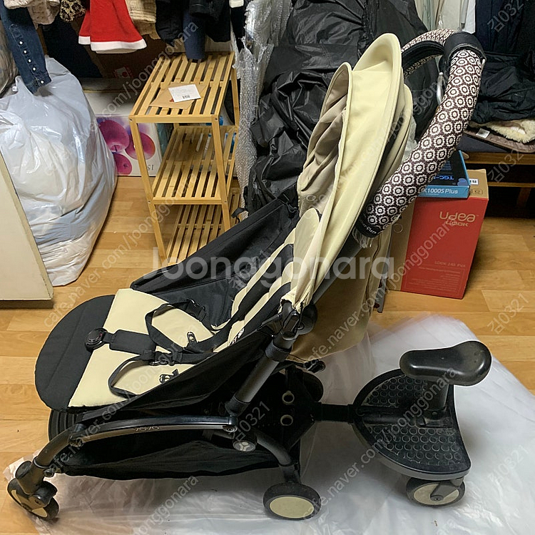 베이비젠요요 유모차+라이더,컵홀더,방석,커버 풀셋--1