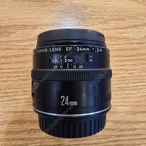 캐논 24mm F2.8 옛날 렌즈 팔아요~