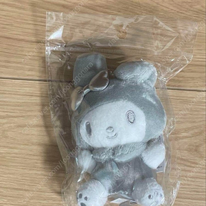 산리오마이멜로 실버 마스코트 키 홀더