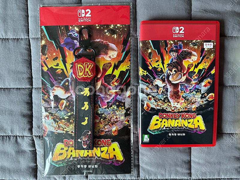 닌텐도 스위치2 동키콩 바난자 + 스트랩 홀더 특전--0