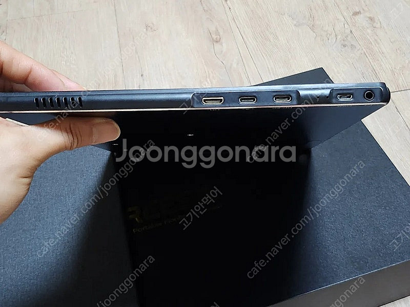 카멜 휴대용 모니터+크롬캐스트4세대4k 일괄판매--4