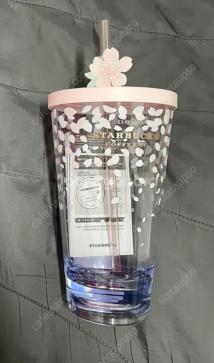 스타벅스 체리블라썸 스플래시 텀블러--0