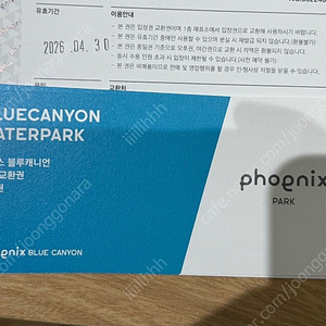 휘닉스파크 블루캐니언 워터파크