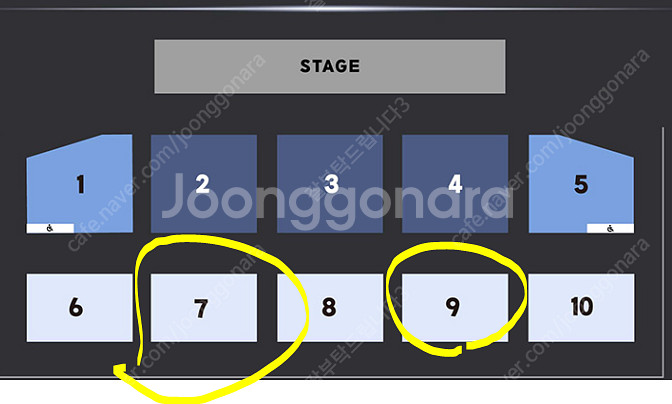 (토)(정가)포레스텔라 콘서트 대구 A석 통로석--0