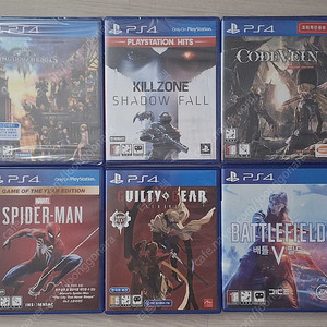 ps4 게임 판매합니다.