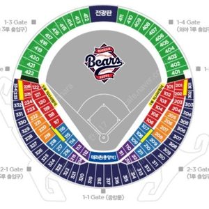 8월16일 17일 토,일 잠실 기아타이거즈 외야 2인