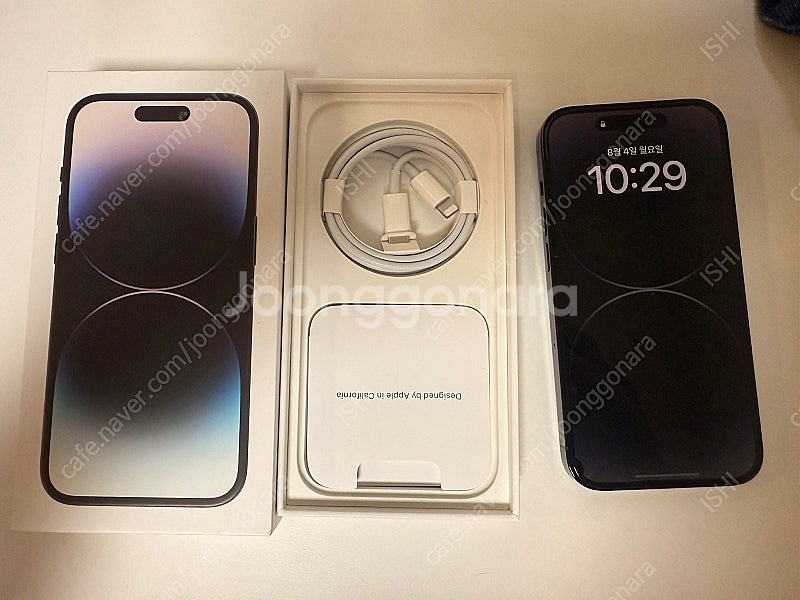 아이폰 프로 14 블랙 128GB 팝니다--0