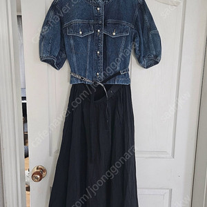 오브제 데님 드레스(한섬타임마인랑방레트바이티시스템더캐시미어에스제이구호폼더스토어오즈세컨마쥬산드로)