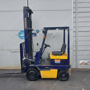 도요타 전동지게차 1.5톤 싸이드쉬프트장착 2단4500MM 중고