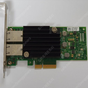 인텔 X550-T2 , X540-T2, 에뮬렉스 OCE14102-NT 10G 듀얼 랜카드 ( 10기가 RJ45 2포트 ) - 시놀로지 등 NAS 호환