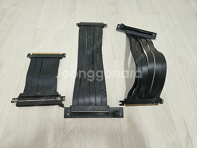 PCI Express(PCIe) 라이저 케이블 3개 일...--0
