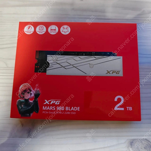 ADATA XPG MARS 980 BLADE PCIE 5.0 SSD 2TB