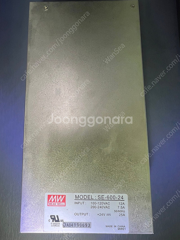민웰 SE-600-24v 25a 파워서플라이--0