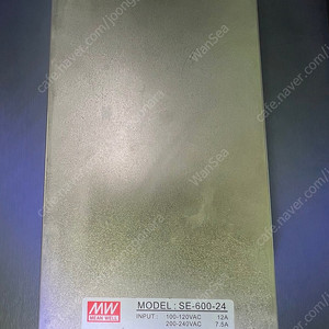 민웰 SE-600-24v 25a 파워서플라이