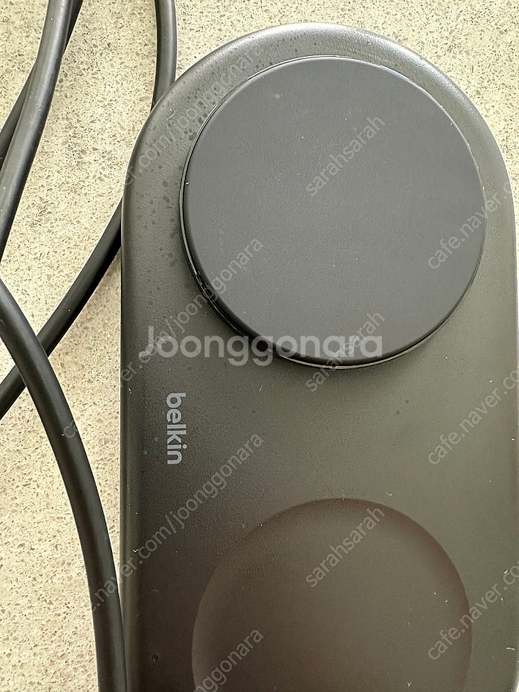 벨킨 Qi2 15W 2in1 마그네틱 무선 충전 패드--2
