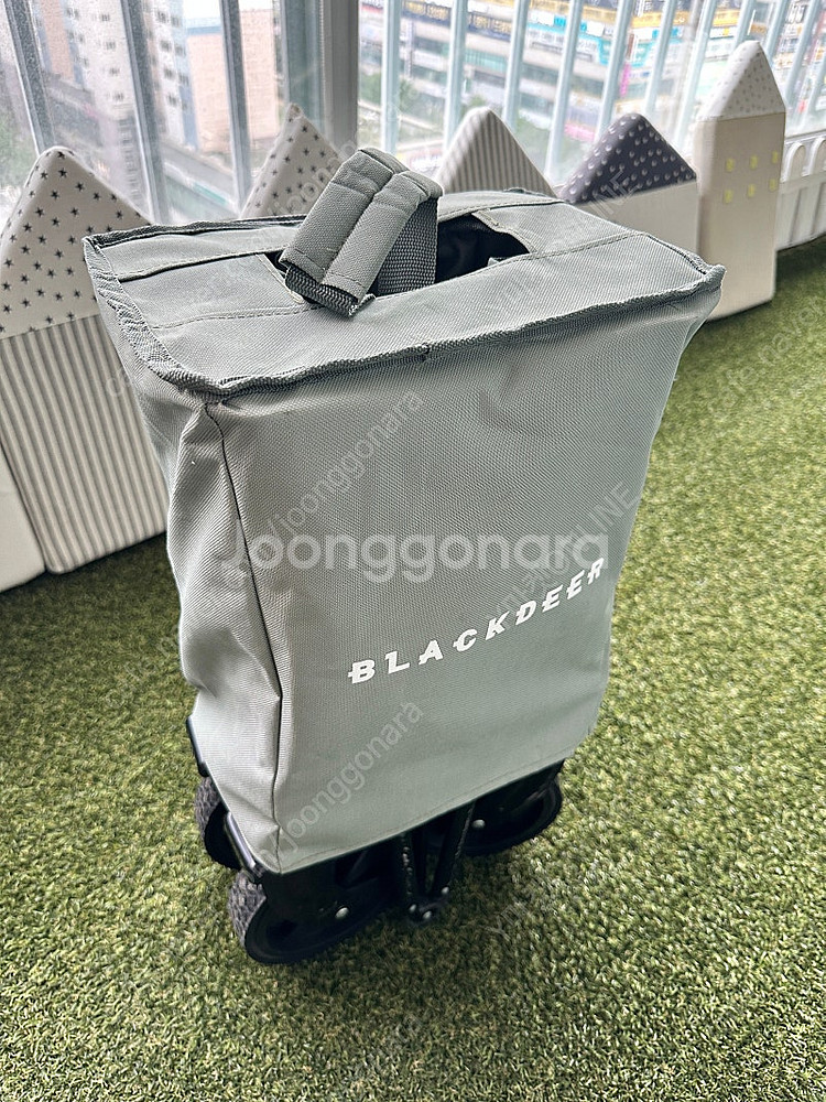 가격인하! 캠핑 웨건 (블랙디어) 122리터 실용적인 경량 웨건 수레, 피크닉용으로 최고, 튼튼하고 수납 작은 웨건--7