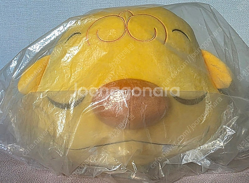 [희귀/미개봉] 노란 서울 해치 바디필로우 인형--0