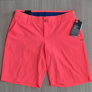 언더아머 NBG W Links 9" Shorts 코랄 반바지 쇼츠