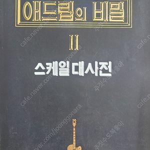 기타 애드립의 비밀 II 스케일 대사전 기타 교재