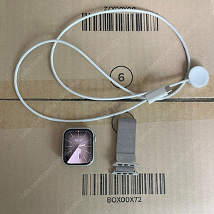 애플워치8 GPS 45MM 실버