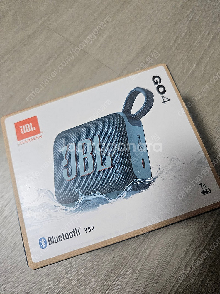 정품 JBL GO4 블루투스 스피커, 블루--0