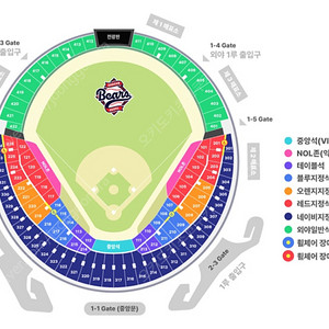 8월17일 두산베어스 vs 기아타이거즈 1루 레드석 2연석 or 4연석 팝니다