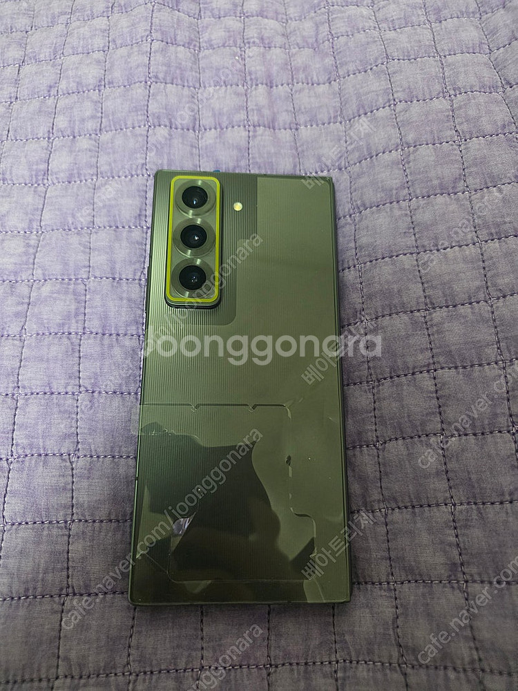 갤럭시 폴드 SE 스페셜에디션 (올갈이) 팝니다.--1