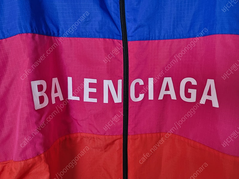 백화점판 발렌시아가 오버 포플린 바람막이 자켓 이미지