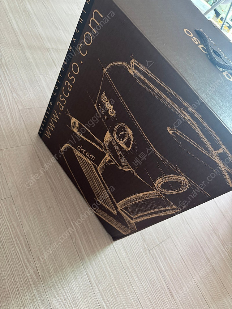 아스카소 드림 커피머신 레드 (미사용)--9