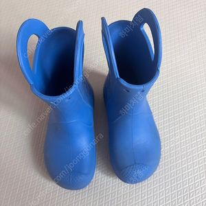 크록스 아동 레인부츠 파랑 c11 (택포)