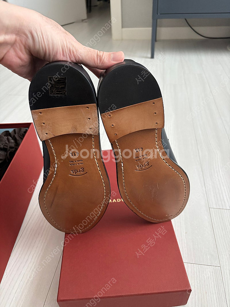 그라더스 로퍼 블랙 loafer 01 black 265--3