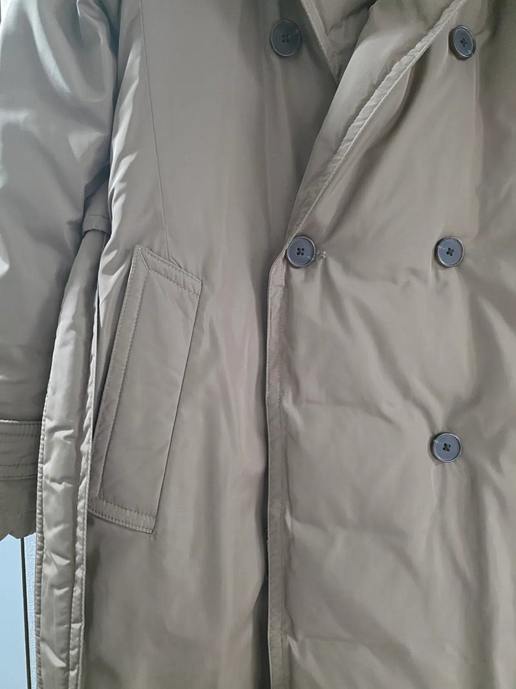 타하리 밍크 퍼 구스 다운 트렌치 코트 / (한섬 마인 타임 SJSJ 버버리)--3