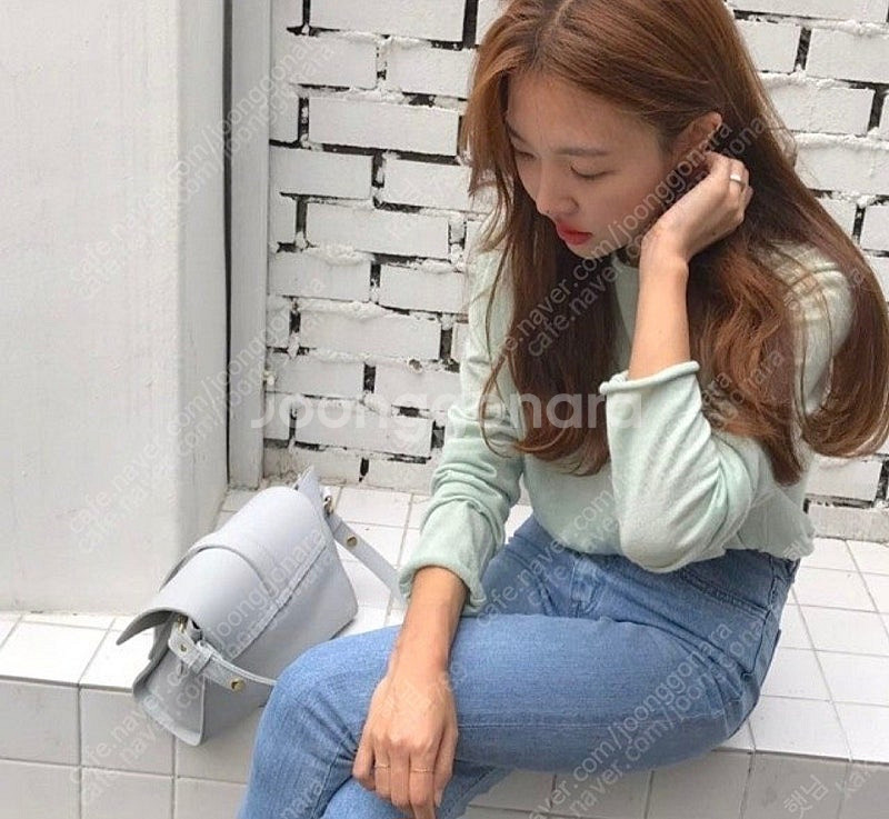[정품]마르니 언더암백 라이트블루--1