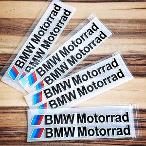 BMW Motorrad 반사 데칼 스티커 (1쌍)