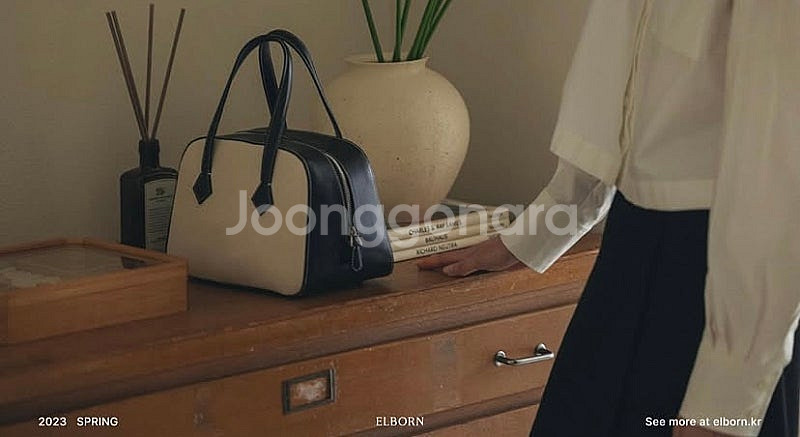 엘보른 elborn 도트백 가방--0