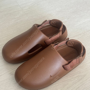 Nike Calm Mule 나이키 캄 뮬 라이트 브리티시 탄 브라운 팝니다. 260