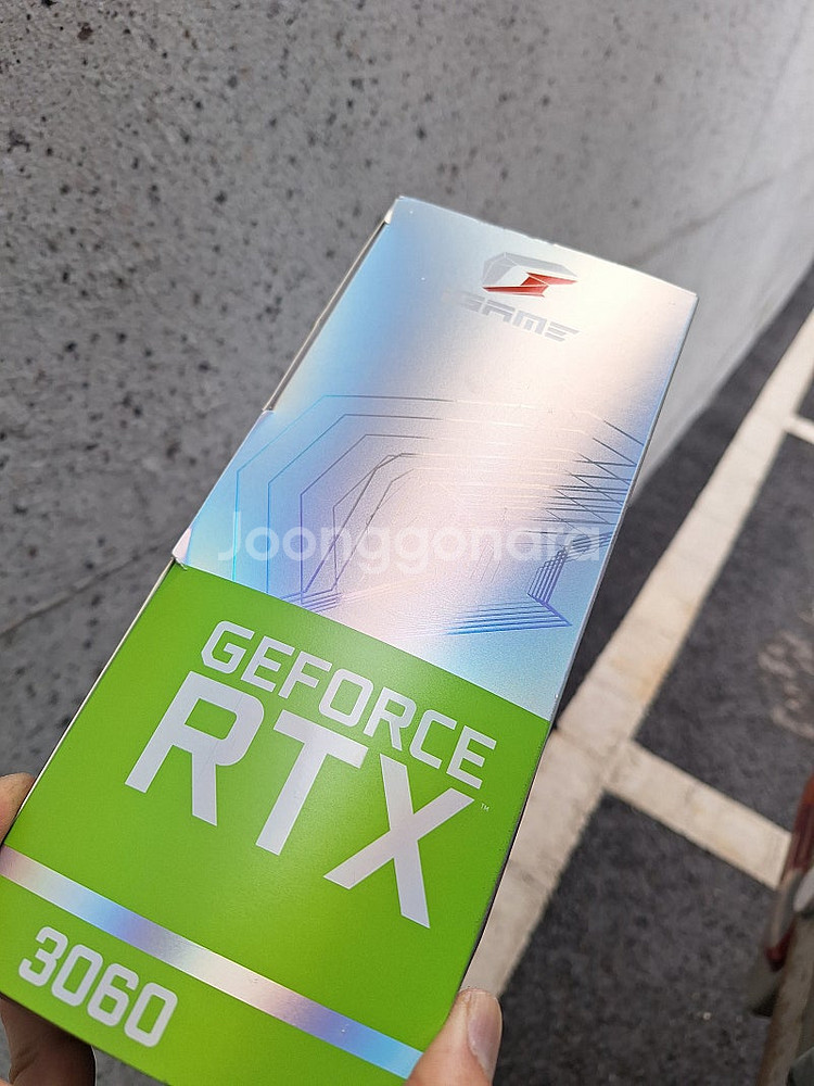 (박스만) 그래픽 카드 박스 RTX3060 컬러풀 울트...--1